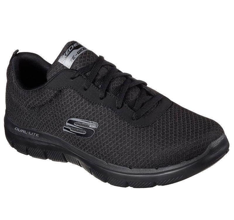 Industrial Pais de Ciudadania Quizás Skechers FLEX ADVANTAGE 2.0 - DAYSHOW 52125 BBK Mens Joggers / Sneaker –  Martins Shoe Stores