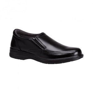 Hush Puppies Transit Black Mens Slip on Dress Shoe – Martins Shoe
